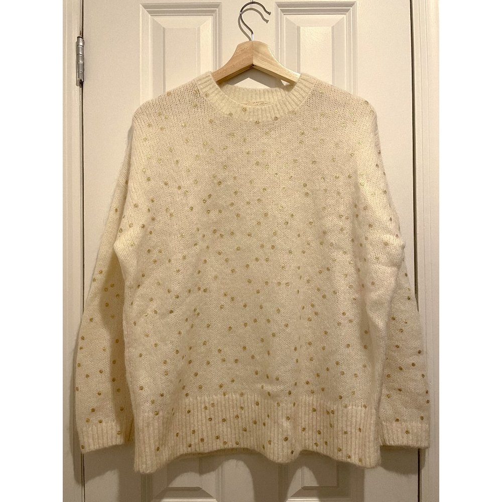 Sézane | La Maille Sézane Ecru Pullover Sweater